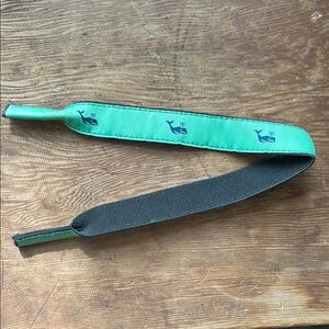 Green and Black Sunglass Strap